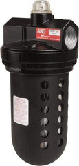 ARO/Ingersoll-Rand - 1 1/2" NPT, 150 Max psi Super Duty Modular Lubricator - Polycarbonate Bowl, Zinc Body, 927 CFM, 125°F Max Temp, 5-1/2" Long x 5" Wide x 11.60" High - Benchmark Tooling