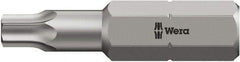 Wera - 5/16" Drive T30 Torx Screwdriver Bit - 2-3/4" OAL, Insert Bit - Benchmark Tooling