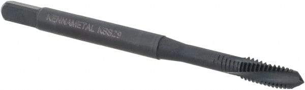 Accupro - 5/32" Diam, 15/64" LOC, 2 Flute Solid Carbide Ball End Mill - AlTiN Finish, Single End, 2-1/2" OAL, 1/8" Shank Diam, Spiral Flute - Benchmark Tooling