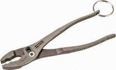 Proto - 8" OAL, 2-3/32" Jaw Length, 1-5/16" Jaw Width, Tethered, Slip Joint Pliers - 2 Positions, Slip Joint Head, Slip Joint Plier Tool - Benchmark Tooling