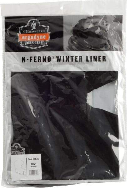 Ergodyne - Universal Size, Headcover Balaclava - Polyester, Fleece, Black - Benchmark Tooling