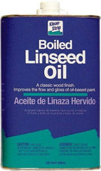 Klean-Strip - 1 Qt Metal Can Clear Wood Stain - Boiled Linseed Oil-Based, 0 g/L VOC Content - Benchmark Tooling