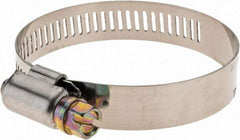 Value Collection - SAE Size 28, 1-5/16 to 2-1/4" Diam, Stainless Steel Worm Drive Clamp - 1/2" Wide - Benchmark Tooling