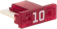 Littelfuse - 10 Amp, Automotive Fuse - 0.429" Long, Red, Littlefuse LMIN010 - Benchmark Tooling