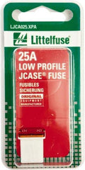 Littelfuse - 25 Amp, 58 VDC, Automotive Fuse - White, Littlefuse 895025 - Benchmark Tooling