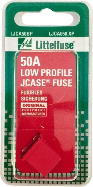 Littelfuse - 50 Amp, 58 VDC, Automotive Fuse - Red, Littlefuse 895050 - Benchmark Tooling