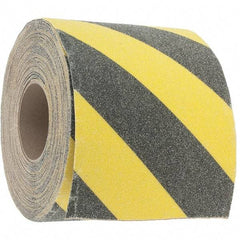 Made in USA - Black & Yellow Anti-Slip Tape - 6" Wide x 60' Long - Benchmark Tooling