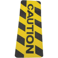 Made in USA - Black & Yellow Anti-Slip Cleat - 6" Wide x 2' Long - Benchmark Tooling