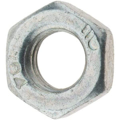 Import - M5x0.80 Metric Coarse Steel Right Hand Hex Jam Nut - 8mm Across Flats, 2.7mm High, Zinc-Plated Finish - Benchmark Tooling