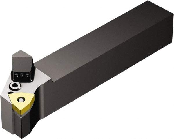 Sandvik Coromant - PWLN, Right Hand Cut, -5° Lead Angle, 1" Shank Height x 1" Shank Width, Negative Rake Indexable Turning Toolholder - 6" OAL, WNMG 08 04 08 Insert Compatibility, Series T-Max P - Benchmark Tooling