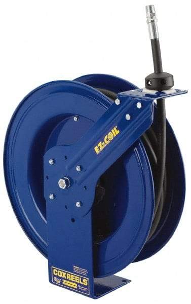 CoxReels - 50' Spring Retractable Hose Reel - 5,000 psi, Hose Included - Benchmark Tooling