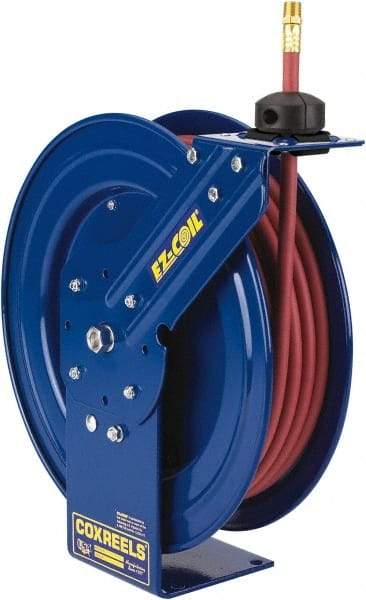 CoxReels - 25' Spring Retractable Hose Reel - 5,000 psi, Hose Included - Benchmark Tooling