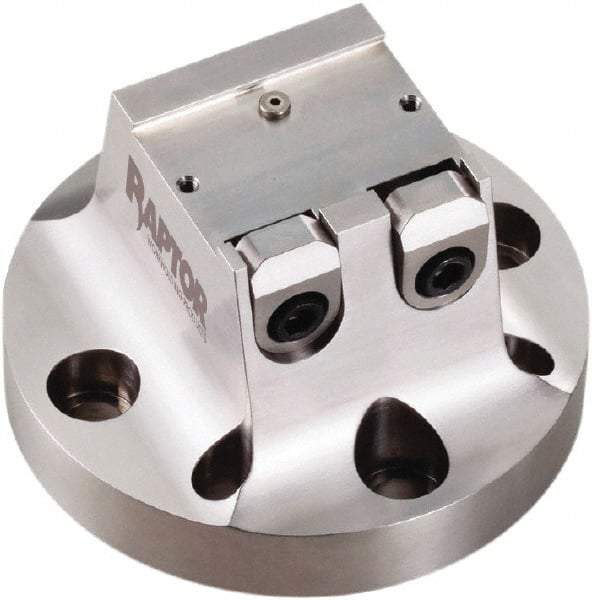 Raptor Workholding - 1-1/2" Jaw Width, 3" High Dovetail Vise - For Use with 4 & 5 Axis Workholding Systems - Benchmark Tooling