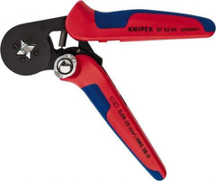 Knipex - 7-1/8" OAL Crimping Pliers - Plastic PVC Handle - Benchmark Tooling