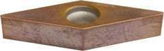 Sumitomo - 2NC-VBGA221 Grade BNC100 PCBN Turning Insert - TiCN Finish, 35° Diamond, 1/4" Inscr Circle, 1/8" Thick, 1/64" Corner Radius - Benchmark Tooling