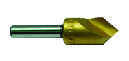 3/4 HSS Uniflute Countersink 82 Deg TiN Coated - Benchmark Tooling