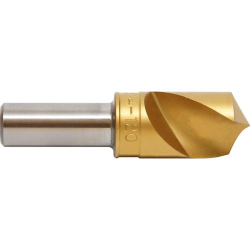 1/4 HSS Uniflute Csink,60 Deg,TiN Coated Alternate Manufacture # 61052 - Benchmark Tooling