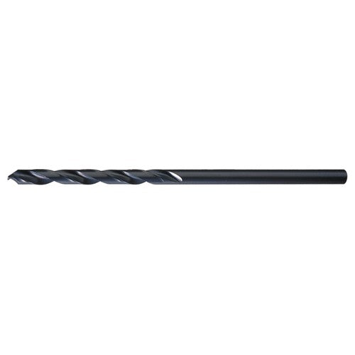 21/64 RHS / RHC HSS 135 Degree Split Point 6″ Aircraft Extension Drill - Steam Oxide - Exact Industrial Supply