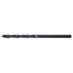 21/64 RHS / RHC HSS 135 Degree Split Point 6″ Aircraft Extension Drill - Steam Oxide - Exact Industrial Supply