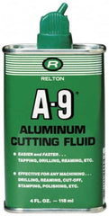 Relton - A-9, 5 Gal Pail Cutting Fluid - Semisynthetic, For Broaching, Drilling, Milling, Reaming, Sawing, Tapping, Threading - Benchmark Tooling