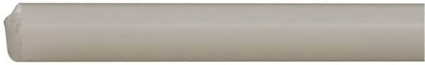 Seelye - 1/8 Inch Diameter, Natural ABS Plastic Welder Rod - 160 Ft. per Pound, 48 Inch Long - Exact Industrial Supply