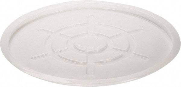 Vestil - Round Polyethylene Closed Head Drum Cover for 55 Gallon Container - 25" Wide - Benchmark Tooling