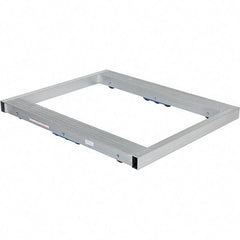 Vestil - 8,000 Lb Capacity Aluminum Pallet Dolly - 48" Long x 40" Wide x 4-1/4" High, 3" Wheels - Benchmark Tooling