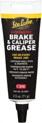 CRC - 2.5 oz Tube Synthetic High Temperature Grease - Black, High Temperature, 450°F Max Temp, NLGIG 2, - Benchmark Tooling