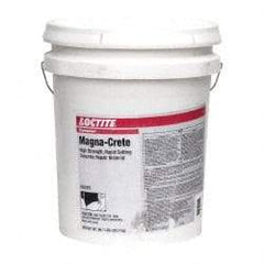 Loctite - 5 Gal Pail Gray Magnesium Phosphate Filler/Repair Caulk - 2000°F Max Operating Temp, 10 min Tack Free Dry Time, 1 to 2 hr Full Cure Time, Series 135 - Benchmark Tooling