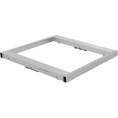 Vestil - 8,000 Lb Capacity Aluminum Pallet Dolly - 48" Long x 48" Wide x 4-1/4" High, 3" Wheels - Benchmark Tooling