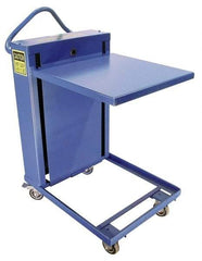 Vestil - 460 Lb Capacity Portable Spring Elevating Cart - 11" Lift Height, 20" Platform Length x 20" Platform Width - Benchmark Tooling