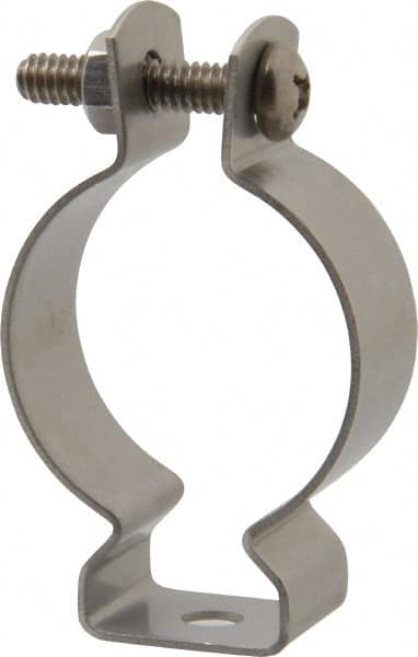 Cooper B-Line - Stainless Steel Rigid/EMT Conduit Hanger with Bolt - 1-1/2" EMT, 1-1/4" Rigid, 1/4" Rod - Benchmark Tooling