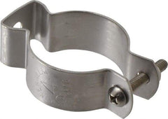 Cooper B-Line - Stainless Steel Rigid Conduit Hanger with Bolt - 1-1/2" Rigid, 5/16" Rod - Benchmark Tooling