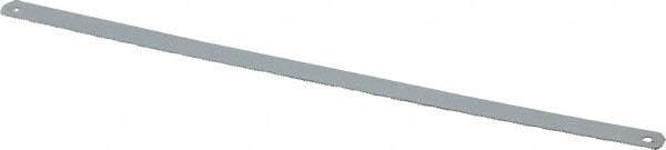 Disston - 12" Long, 18 Teeth per Inch, Bi-Metal Hand Hacksaw Blade - Toothed Edge, 1/2" Wide x 0.025" Thick, Flexible - Benchmark Tooling