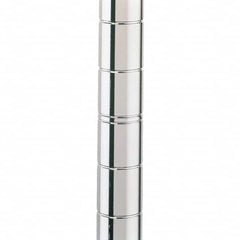Metro - 1" Wide x 63" High x 1" Long Open Shelving Mobile Shelving Post - Benchmark Tooling