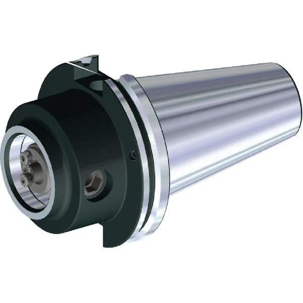 Kennametal - KM40 System Size, CVKV50 Taper, Modular Tool Holding System Adapter - 101.6mm Projection, 2-3/4" Body Diam, 8" OAL, Through Coolant - Exact Industrial Supply