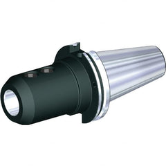 Kennametal - CVKV50 Taper Shank 1-1/2" Hole End Mill Holder/Adapter - 2-3/4" Nose Diam, 4-1/2" Projection, 1-8 Drawbar, Through-Spindle & DIN Flange Coolant - Exact Industrial Supply