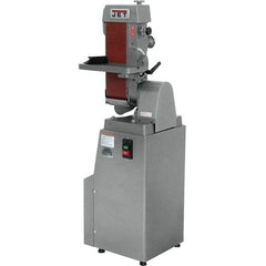 Jet - 48 Inch Long x 6 Inch Wide Horizontal and Vertical Belt Sanding Machine - 2,850 Ft./min Belt Speed, 1-1/2 Hp, Single Phase - Benchmark Tooling