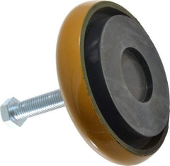 Barrymount - Stud Mount Leveling Pad & Mount - 4,200 Max Lb Capacity, 6-5/16" Base Diam - Benchmark Tooling