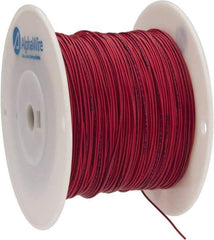 Alpha Wire - 22 AWG, 7 Strand, 305 m OAL, Tinned Copper Hook Up Wire - Red PVC Jacket, 0.062" Diam - Benchmark Tooling