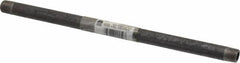 B&K Mueller - Schedule 40, 1/4" Diam x 10" Long Steel Black Pipe Nipple - Threaded - Benchmark Tooling