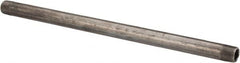 B&K Mueller - Schedule 40, 3/8" Diam x 12" Long Steel Black Pipe Nipple - Threaded - Benchmark Tooling