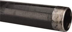 B&K Mueller - Schedule 40, 2" Diam x 30" Long Steel Black Pipe Nipple - Threaded - Benchmark Tooling