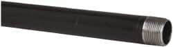 B&K Mueller - Schedule 40, 1" Diam x 48" Long Steel Black Pipe Nipple - Threaded - Benchmark Tooling