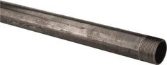 B&K Mueller - Schedule 40, 1-1/4" Diam x 48" Long Steel Black Pipe Nipple - Threaded - Benchmark Tooling