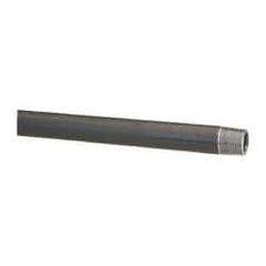 B&K Mueller - Schedule 40, 3/4" Diam x 72" Long Steel Black Pipe Nipple - Threaded - Benchmark Tooling