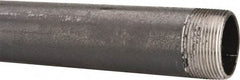 B&K Mueller - Schedule 40, 1-1/2" Diam x 72" Long Steel Black Pipe Nipple - Threaded - Benchmark Tooling