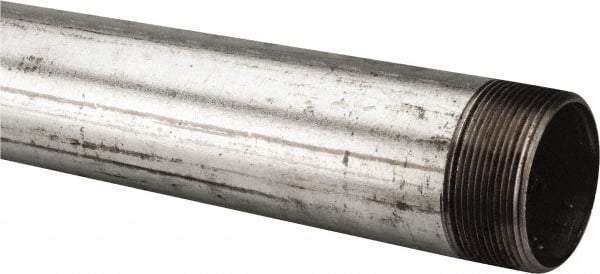 B&K Mueller - Schedule 40, 2" Diam x 72" Long Steel Black Pipe Nipple - Threaded - Benchmark Tooling