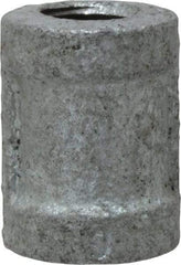 B&K Mueller - Class 150, 1/8" Galvanized Pipe Coupling (Right Hand) - Threaded, Malleable Iron - Benchmark Tooling