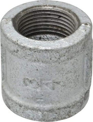 B&K Mueller - Class 150, 3/4" Galvanized Pipe Coupling (Right Hand) - Threaded, Malleable Iron - Benchmark Tooling